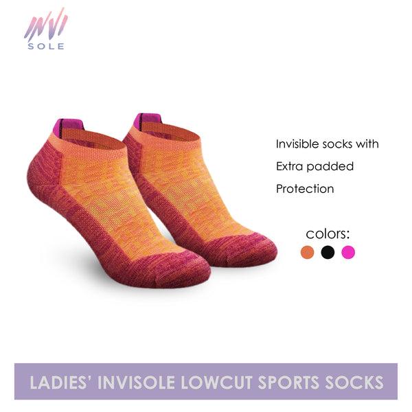 Burlington XLVS9309 Ladies Invisole Low Cut Socks (4878051213417)