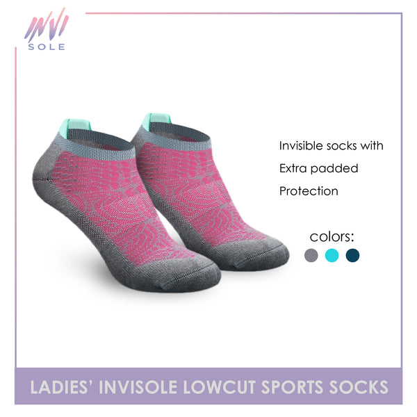 Burlington XLVS9404 Ladies Invisible Low Cut Socks 1 Pair (4878324301929)